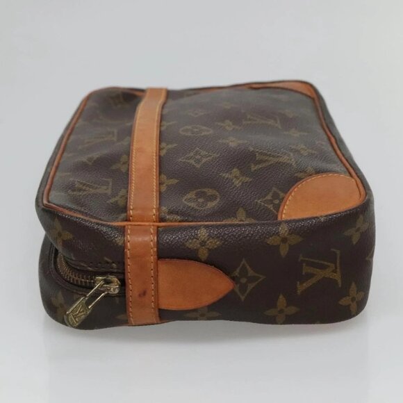 LOUIS VUITTON Monogram Compiegne 28 Clutch Bag M51845 LV Auth 128342 - Picture 8 of 16
